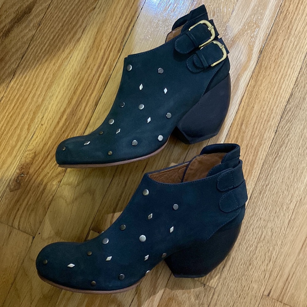 Rachel Comey Studded Barbaro Booties Boots Shoes 7.5